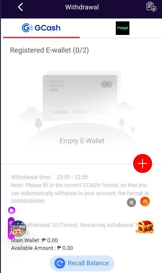 NicePH withdrawal visual